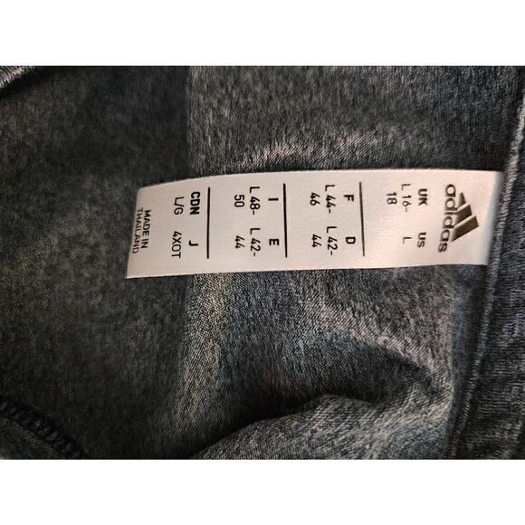 Adidas gray short sleeved athletic tee. Size L. - Picture 4 of 4